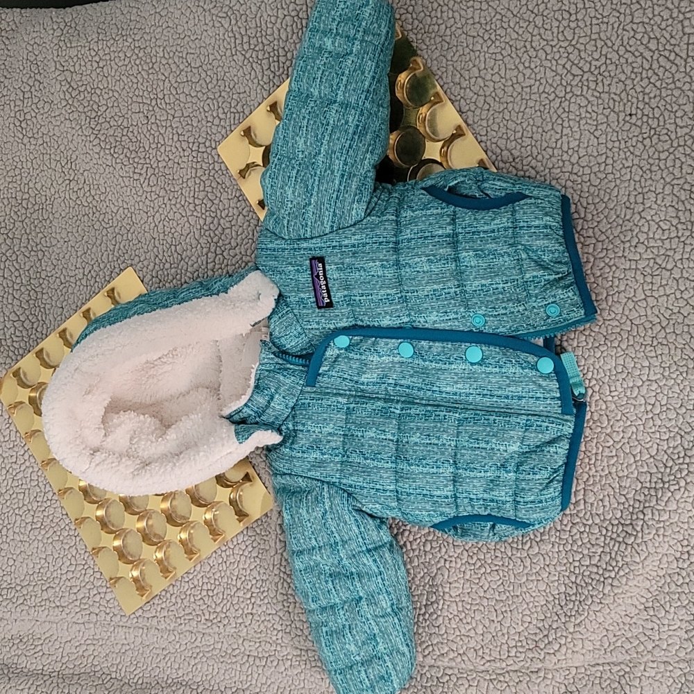 Patagonia baby jacket green sea breeze